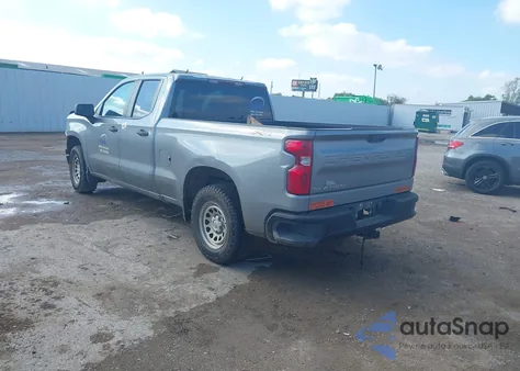 2023 Chevrolet Silverado 1500 4Wd Standard Bed Wt from USA, damaged, VIN 1GCRDAED6PZ187019